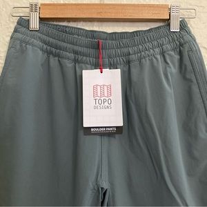 NWT Topo Designs Boulder Pant Size Small Slate